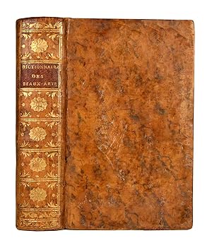 Image du vendeur pour DICTIONNAIRE PORTATIF DES BEAUX-ARTS ou abrg de ce qui concerne l'Architecture, la Sculpture, la Peinture, la Gravure, la Posie et la Musique. Avec la dfinition de ces Arts, l?explication des Termes & des choses qui leur appartiennent. Nouvelle dition. mis en vente par Harteveld Rare Books Ltd.