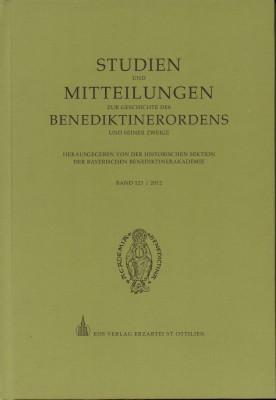 Bild des Verkufers fr Studien und Mitteilungen zur Geschichte des Benediktinerordens und seiner Zweige. Band 123 / 2012. zum Verkauf von Antiquariat Jenischek