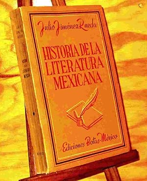 Imagen del vendedor de HISTORIA DE LA LITERATURA MEXICANA a la venta por Livres 113