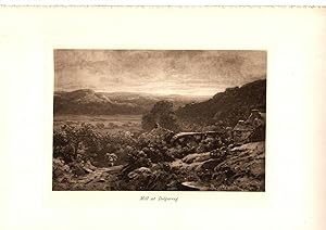 MILL AT DOLGARROG [INDIVIDUAL PLATE FROM ROUND ABOUT SNOWDON]