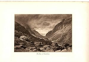 THE PASS OF LLANBERIS [INDIVIDUAL PLATE FROM ROUND ABOUT SNOWDON]