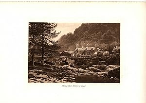 PONT Y PAIR, BETTWS-Y-COED [INDIVIDUAL PLATE FROM ROUND ABOUT SNOWDON]