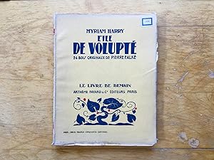 Seller image for L'ile de volupt. 24 bois originaux de Pierre Falk for sale by Les bouquins d'Alain