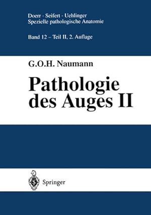 Bild des Verkufers fr Spezielle pathologische Anatomie Pathologie des Auges II zum Verkauf von Rheinberg-Buch Andreas Meier eK