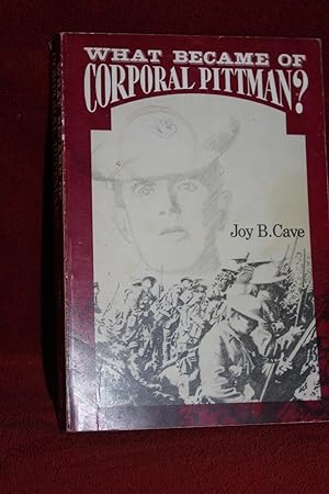 Seller image for What Became of Corporal Pittman ? for sale by Wagon Tongue Books