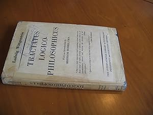 Image du vendeur pour Tractatus Logico-Philosophicus (With Extensive Corrections Of The Translation, Prior To Similar Revisions In Later Printings) mis en vente par Arroyo Seco Books, Pasadena, Member IOBA