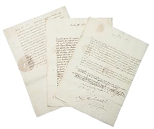 [Three letters to Ferrante Gonzaga, Viceroy of Sicily, two from Pedro Alvarez de Toledo and one f...