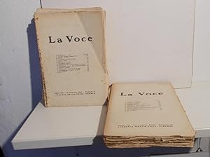 LA VOCE - 1914/1915 - ANNO SETTIMO COMPLETO A FASCICOLI SCIOLTI - direttore DE ROBERTIS - dal num...