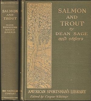 Image du vendeur pour SALMON AND TROUT. By Dean Sage, C.H. Townsend, H.M. Smith and William C. Harris. Illustrated by A.B. Frost, Tappan Adney, Martin Justice, and others. mis en vente par Coch-y-Bonddu Books Ltd