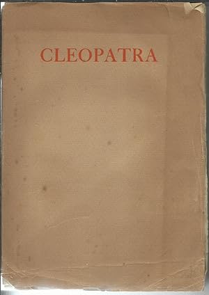 Bild des Verkufers fr Cleopatra. zum Verkauf von Saintfield Antiques & Fine Books