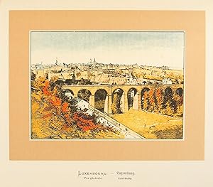 Le Luxembourg pittoresque. Das romantische Luxemburger Land. Dessins et vignettes par Michel Enge...