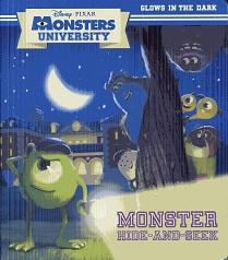Monster Hide-And-Seek (Disney/Pixar Monsters University) (Glow-In-The-Dark Board Book)