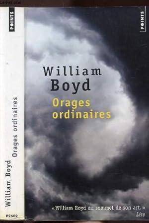 Image du vendeur pour ORAGES ORDINAIRES - COLLECTION POINTS ROMAN NP2602 mis en vente par Le-Livre