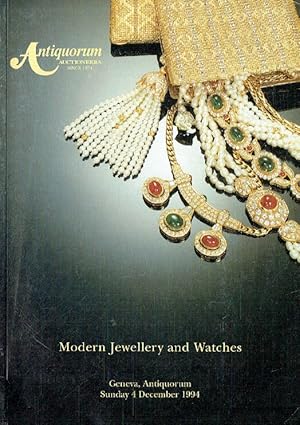 Antiquorum December 1994 Modern Jewellery & Watches