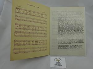 Eucharistischer Hymnus. Pange lingua für gem. Chor und Orchester oder Orgel.