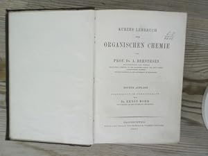 Kurzes Lehrbuch der organischen Chemie.