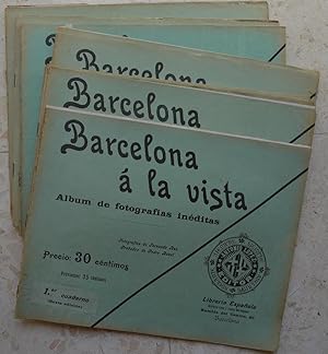 Barcelona à la vista. Album de fotografias inéditas.