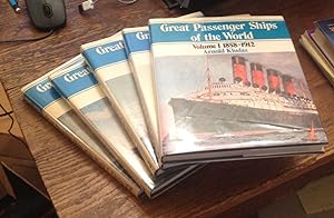 Imagen del vendedor de Great Passenger Ships of the World - 5 Volume Set a la venta por Xochi's Bookstore & Gallery