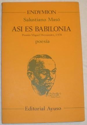 Imagen del vendedor de Asi es Babilonia. a la venta por Aaromadelibros