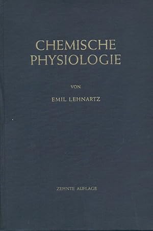 Imagen del vendedor de Einfhrung in die chemische Physiologie. 10. Auflage. a la venta por Antiquariat Kaner & Kaner GbR