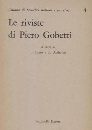 Le riviste di Piero Gobetti
