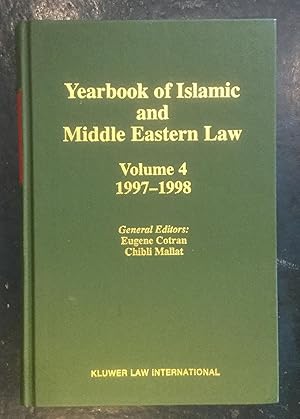 Bild des Verkufers fr Yearbook of Islamic and Middle Eastern Law Volume 4 1997-1998 zum Verkauf von The Bookshop on the Heath Ltd