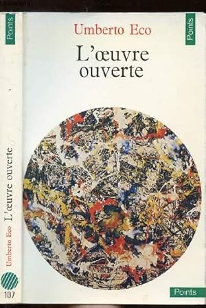 Seller image for L'OEUVRE OUVERTE - COLLECTION POINTS SCIENCES HUMAINES N107 for sale by Le-Livre