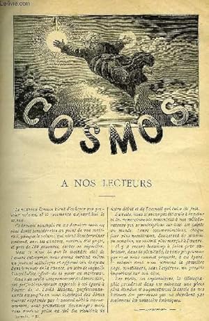 Image du vendeur pour LE COSMOS - REVUE DES SCIENCES ET DE LEURS APPLICATIONS N 1 - A nos lecteurs, Tlgraphe et tlphone sans piles, Ventilation par l'lectricit, La peste en Russie, Enterr vivant, Trombes, Conservation des boissons, L'acide salicylique dans les aliments mis en vente par Le-Livre