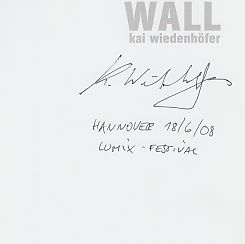 Seller image for Wall. for sale by Fundus-Online GbR Borkert Schwarz Zerfa