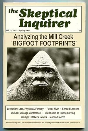 Seller image for The Skeptical Inquirer Vol. 13 No. 3 (Spring 1989) for sale by Book Happy Booksellers