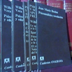 Imagen del vendedor de PSICOANLISIS Y EDUCACIN 1 + PSICOANLISIS Y EDUCACIN 2 + PSICOANLISIS Y SOCIEDAD: APUNTES DE FREUDO-MARXISMO 1 + PSICOANLISIS Y SOCIEDAD: APUNTES DE FREUDO-MARXISMO 2 + PSICOANLISIS Y REVOLUCIN (5 libros) a la venta por Libros Dickens