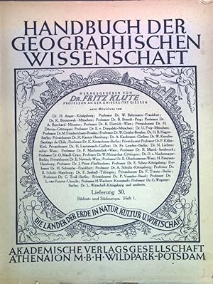 Image du vendeur pour Handbuch der Geographischen Wissenschaft, Lieferung 30: Sdost- und Sdeuropa; Heft 1; Beinhaltet u. a.: Ungarn - Klima, Stdt und Drfer, Naturbedingungen der Wirtschaft; mis en vente par books4less (Versandantiquariat Petra Gros GmbH & Co. KG)