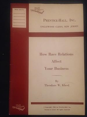 Seller image for How Race Relations Affect Your Business for sale by Joe Maynard