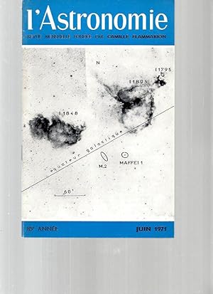 L'Astronomie / 85ème année - juin 1971