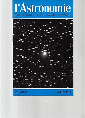 L'Astronomie / 85ème année - mars 1971