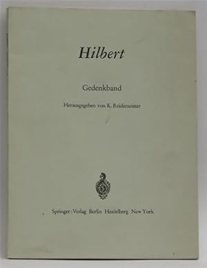 Hilbert: Gedenkband