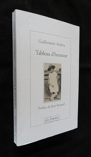 Imagen del vendedor de Tableau d'honneur a la venta por Abraxas-libris