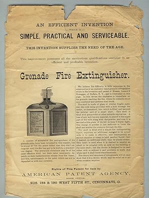 Grenade fire extinguisher [caption title]