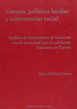 Seller image for Genero,politicas locales e intervencion social for sale by Imosver