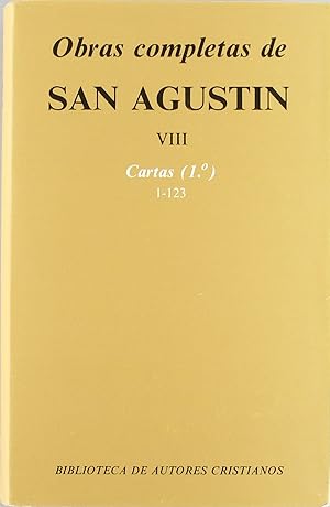 Imagen del vendedor de Obras completas de San Agustn.VIII: Cartas (1.): 1-123 a la venta por Imosver