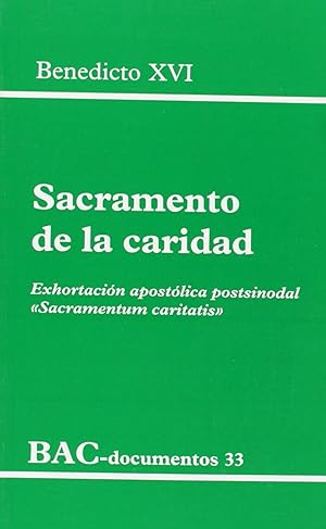 Seller image for Sacramento de la caridad for sale by Imosver