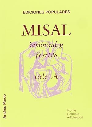 Image du vendeur pour Misal dominical y festivo. a. (mc) mis en vente par Imosver