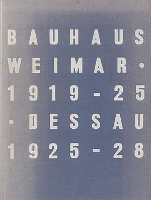 Seller image for BAUHAUS 1919-1928 for sale by Dan Wyman Books, LLC