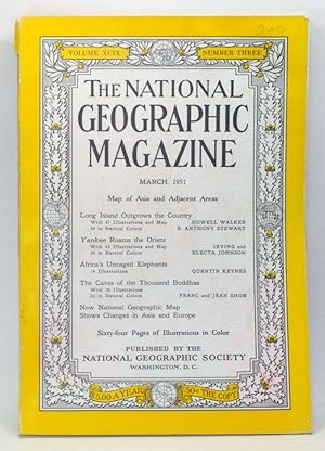 Imagen del vendedor de The National Geographic Magazine, Volume 99, Number 3 (March 1951) a la venta por Cat's Cradle Books