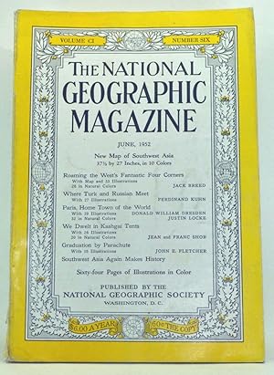 Imagen del vendedor de The National Geographic Magazine, Volume 101, Number 6 (June 1952) a la venta por Cat's Cradle Books