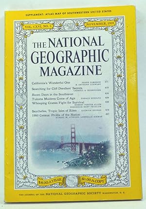 Image du vendeur pour The National Geographic Magazine, Volume 116 Number 5 (November 1959) mis en vente par Cat's Cradle Books