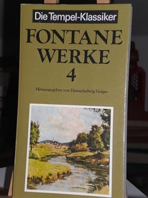 Bild des Verkufers fr Werke 4, vierter Band, herausgegeben von Hannsludwig Geiger zum Verkauf von Verlag Robert Richter
