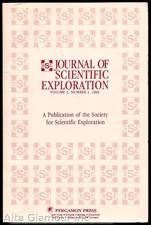 JOURNAL OF SCIENTIFIC EXPLORATION; A Publication of The Society for Scientific Exploration Vol. 2...