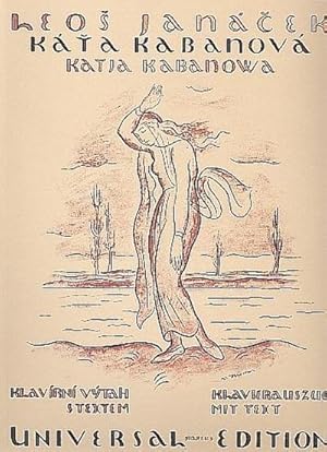 Bild des Verkufers fr Kta Kabanov - Katja Kabanowa : Oper in 3 Akten. Klavierauszug. zum Verkauf von AHA-BUCH GmbH