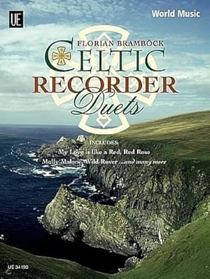 Bild des Verkufers fr Celtic Recorder Duets : 17 mittelschwere Arrangements mit Musik aus Irland, Schottland und der Bretagne. fr 2 Sopranblockflten. Spielpartitur. zum Verkauf von AHA-BUCH GmbH